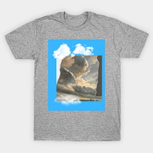 A little cut out and color and classic art remixed T-Shirt